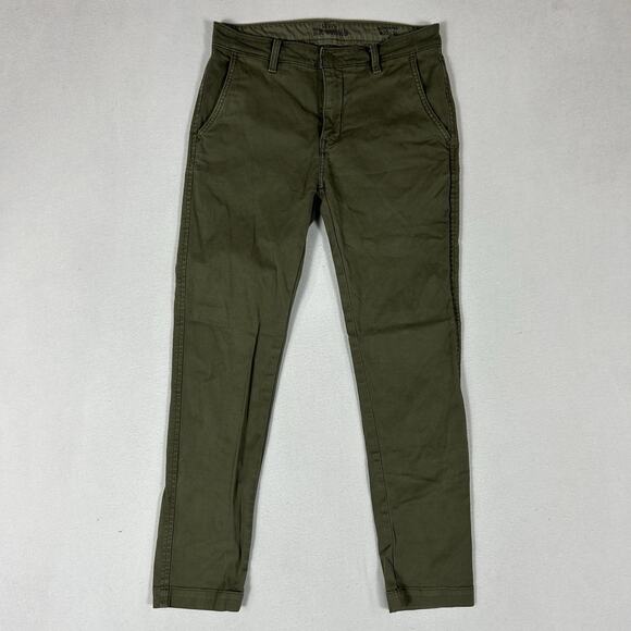 Levi's XX Chino Pants Men's Size 30x30 Green Slim Taper Khaki Casual Mid Rise - Picture 1 of 16